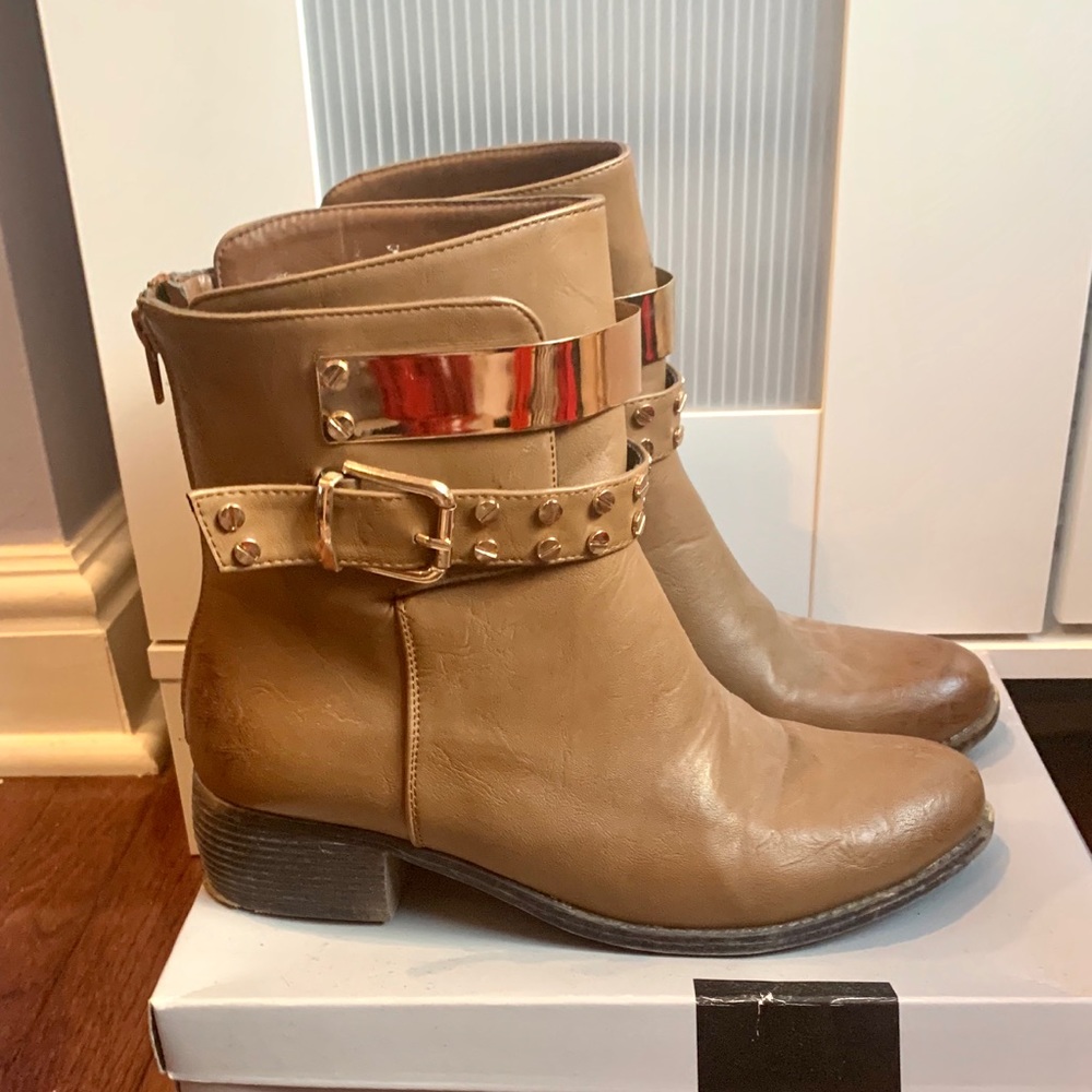 Bucco Brown Boots Size 10